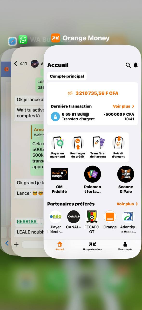 Preuve paiement abonné 1